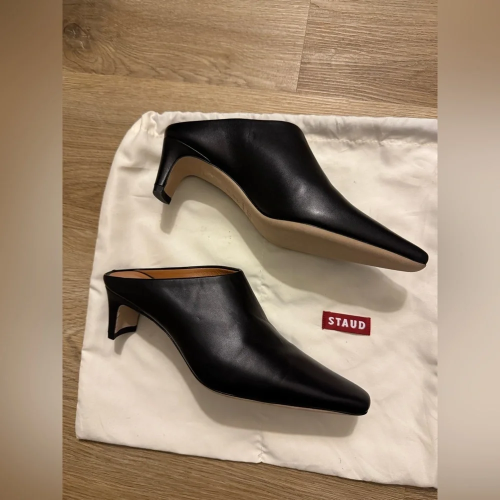 NWOT STAUD WALLY MULE BLACK - Picture 9 of 15